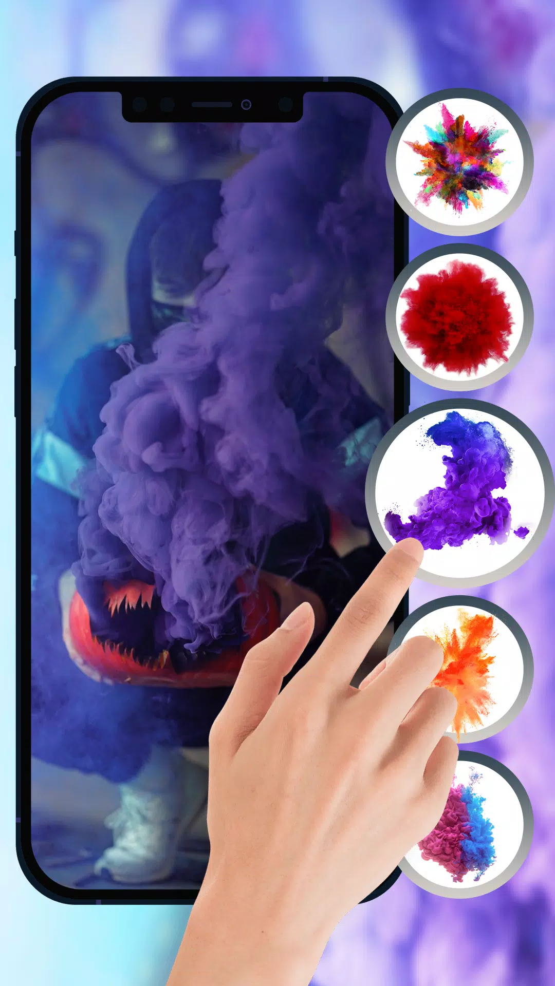 Smoke Filter Photo Editor 螢幕截圖 0