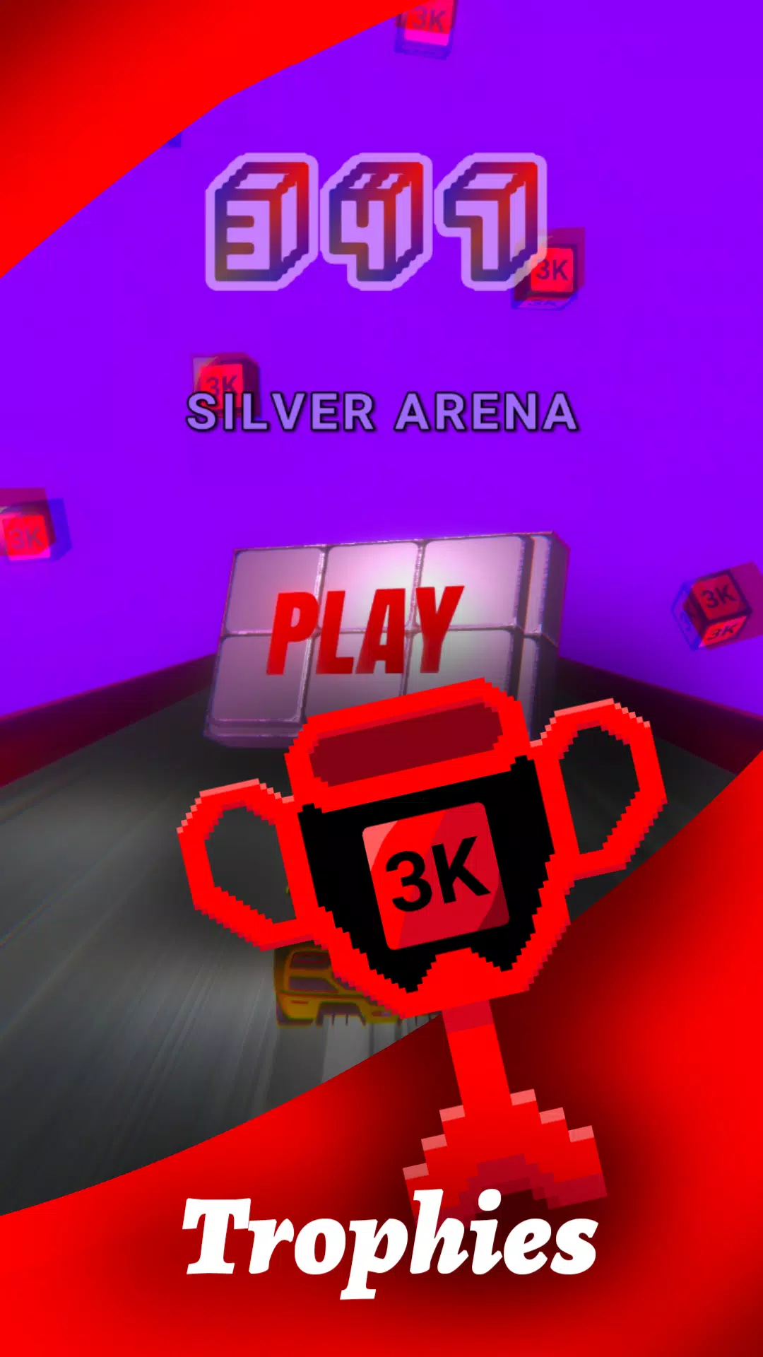 Cube Run 3K Captura de pantalla 0