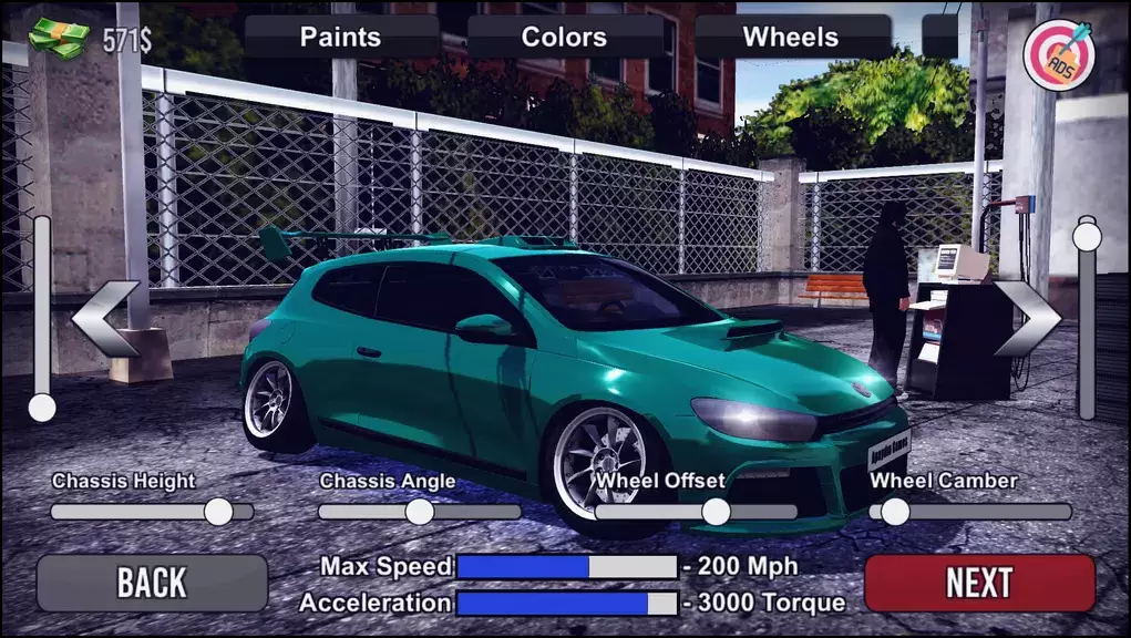 Doblo Drift Simulator Screenshot 2