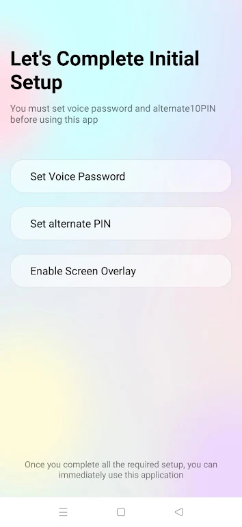 Voice Lock: Unlock Screen Lock Screenshot 2