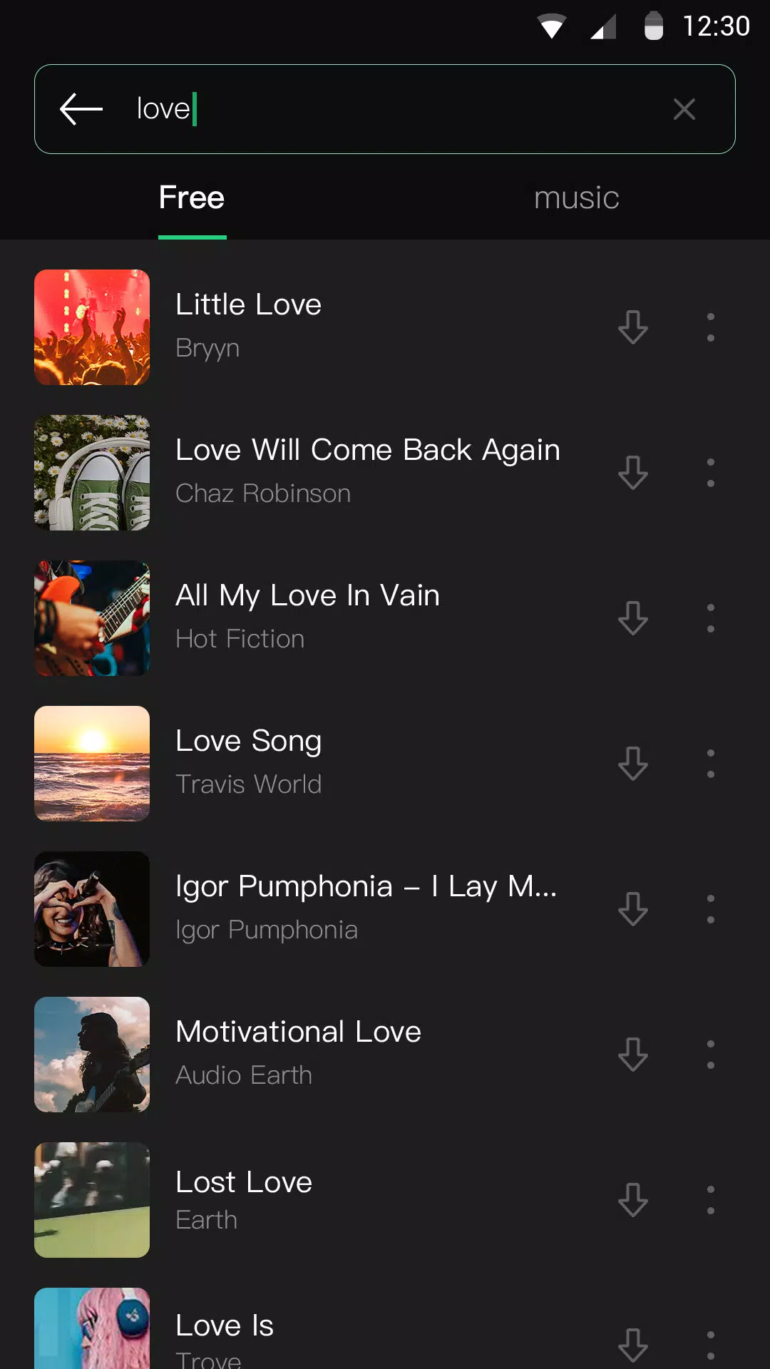 MP3 Player Screenshot 3