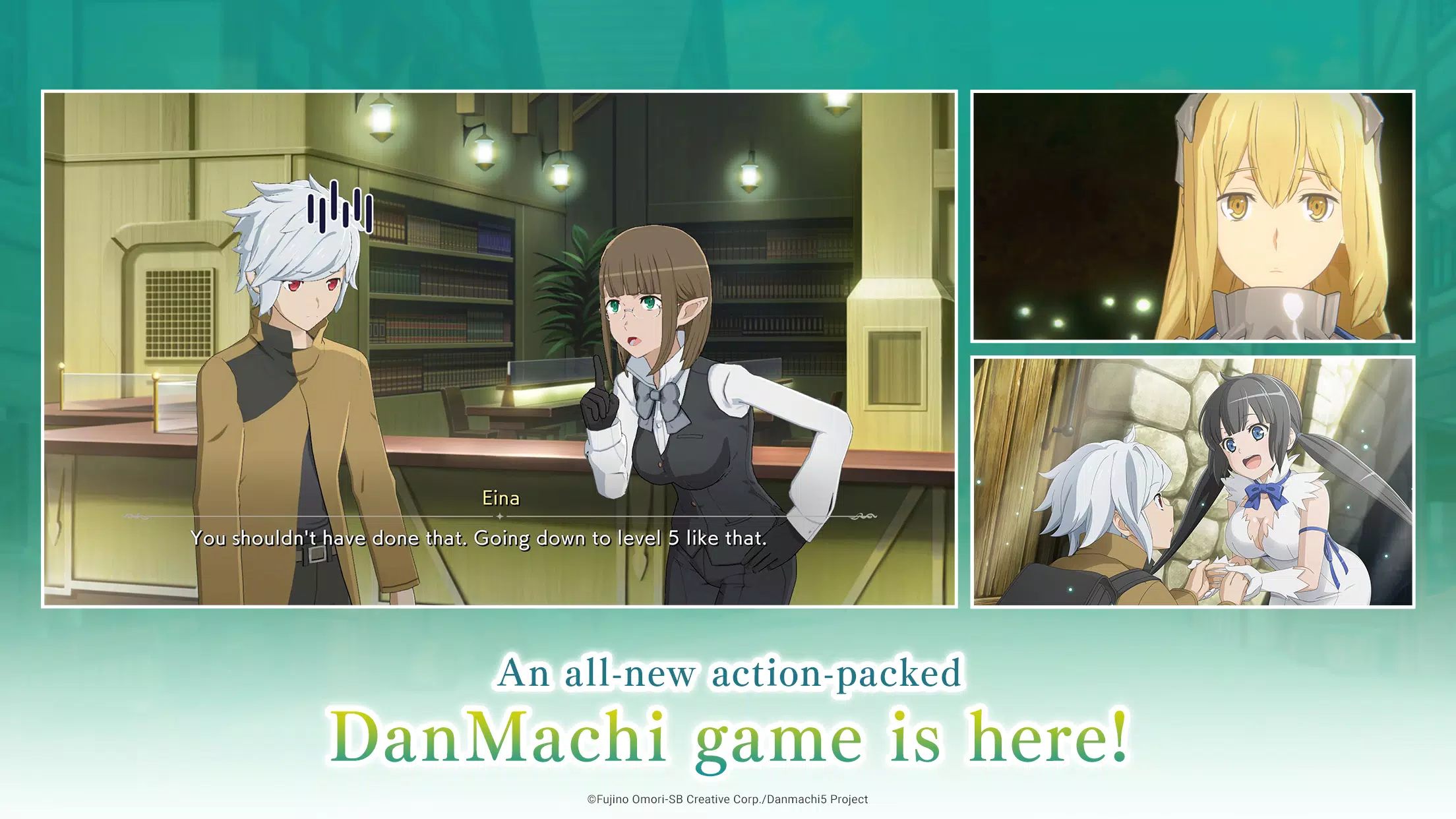 DanMachi BATTLE CHRONICLE Screenshot 1