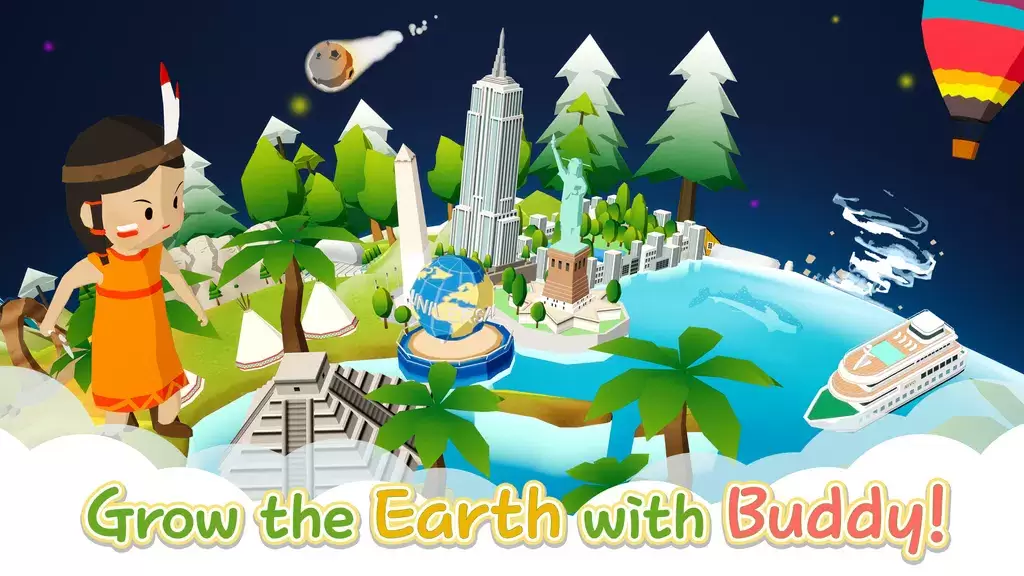 Save The Earth : Idle&Clicker Schermafbeelding 0