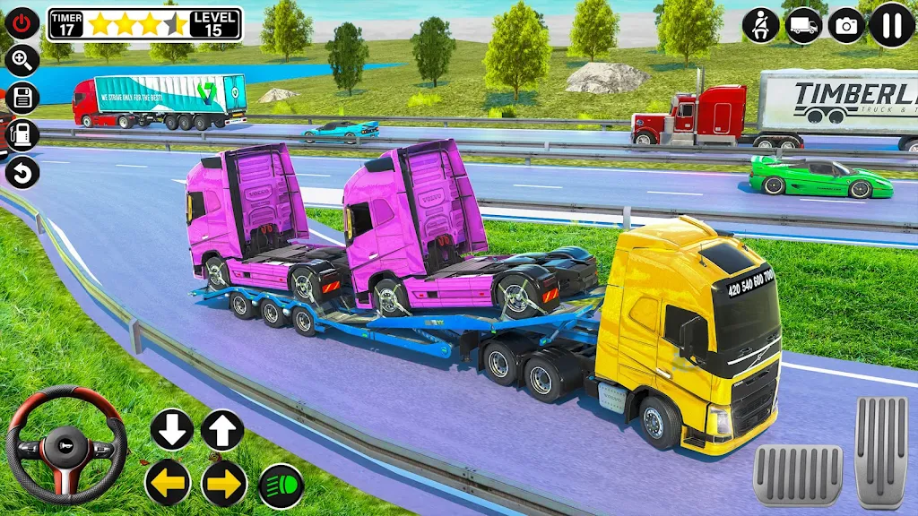 Crazy Truck Games: Truck Sim Captura de pantalla 1