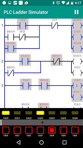 PLC Ladder Simulator Скриншот 1