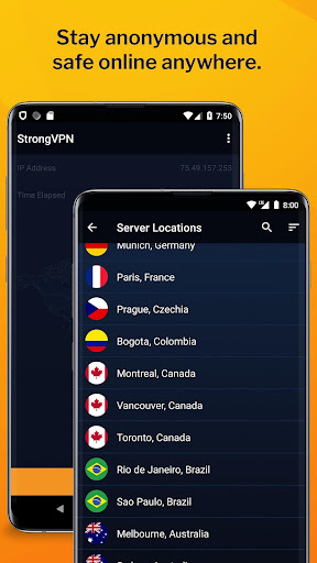 StrongVPN - Fast, Private VPN Скриншот 1