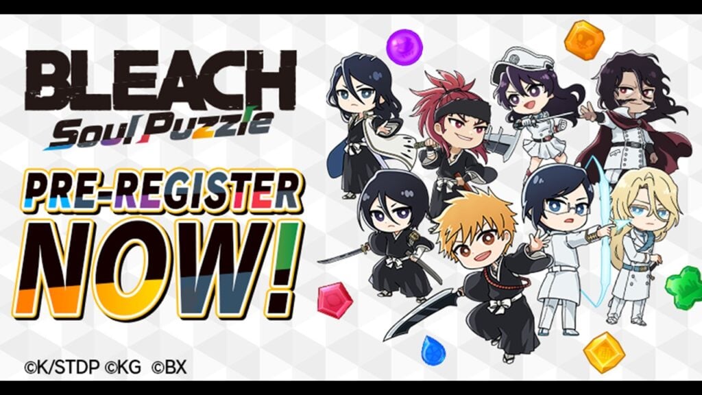 预注册 BLEACH Soul Puzzle，KLab 首款根据动漫改编的益智游戏！