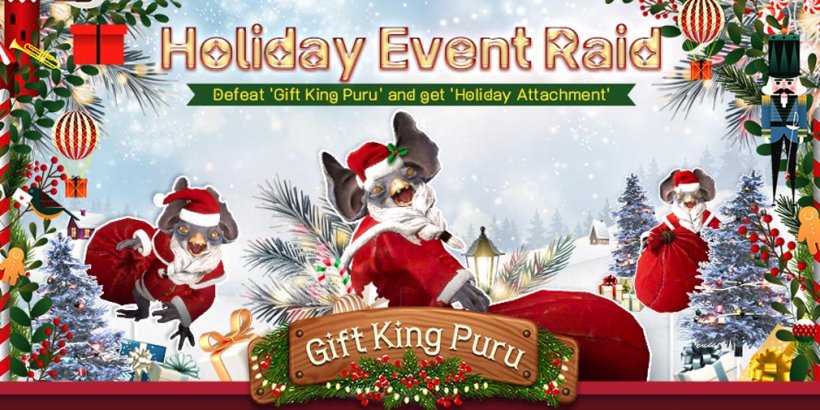 Undecember Fügt ein festliches Geschenk „King Puru Raid“ für Feiertage hinzu