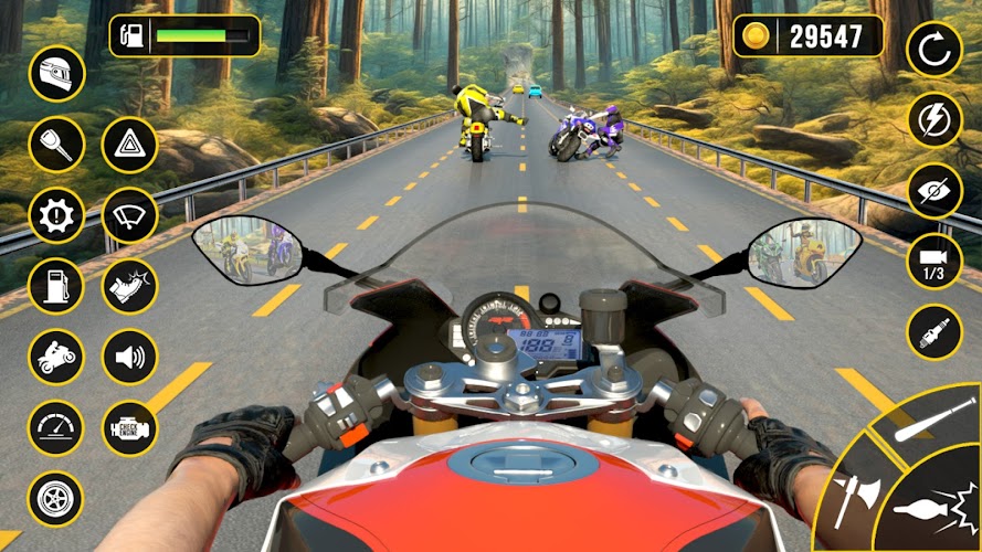 Moto Attack - Bike Racing Game स्क्रीनशॉट 2