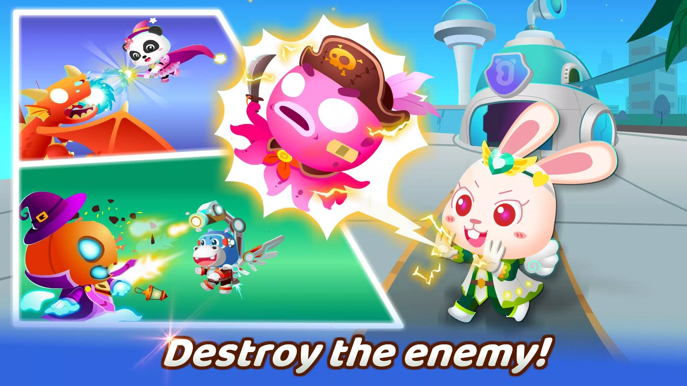 Little Panda's Hero Battle Ảnh chụp màn hình 3