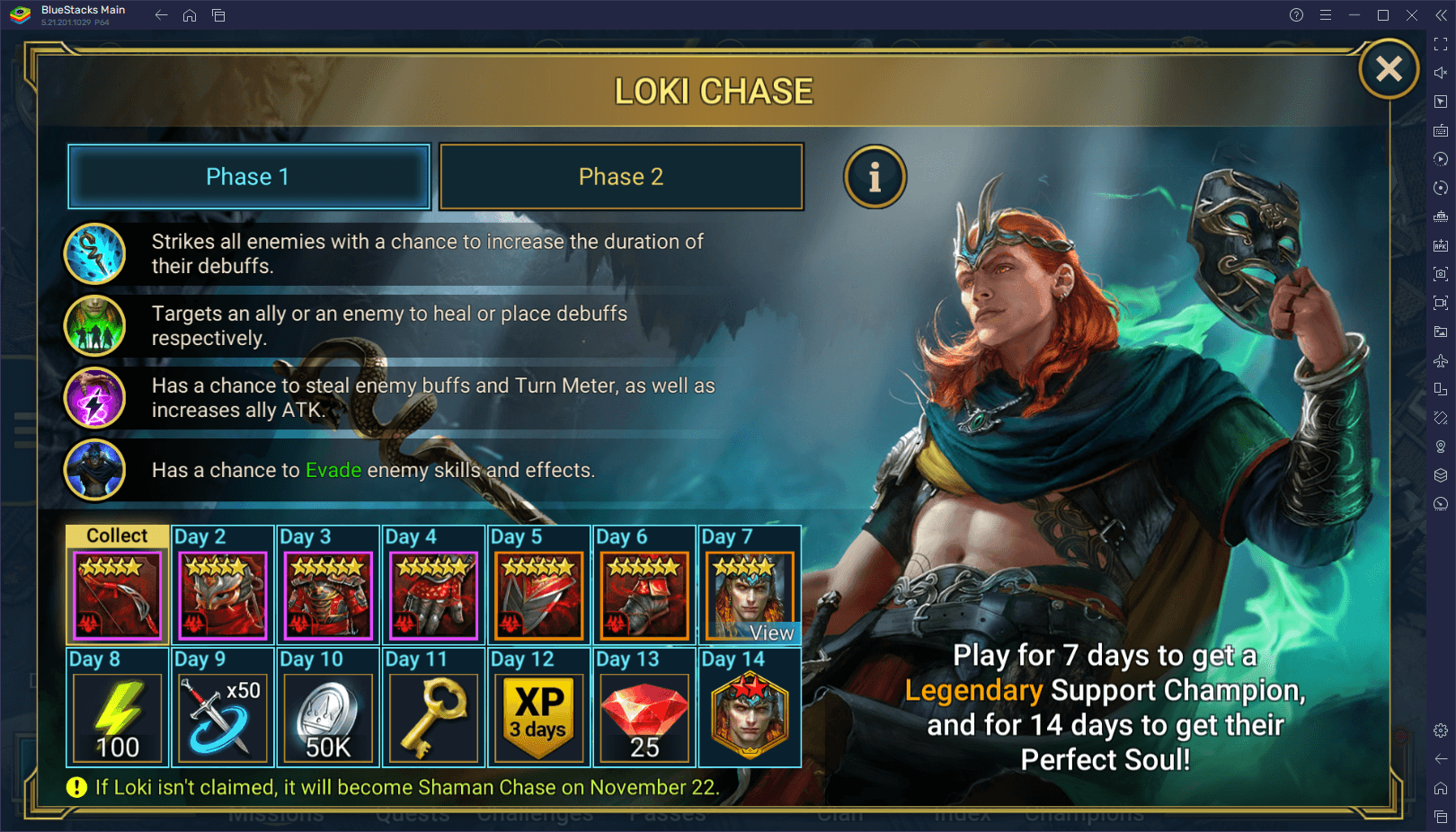 Loki သည်လှည့်ဖြားသူလမ်းညွှန် - Bluestacks နှင့်အတူ Master Raid ၏စီးတီး