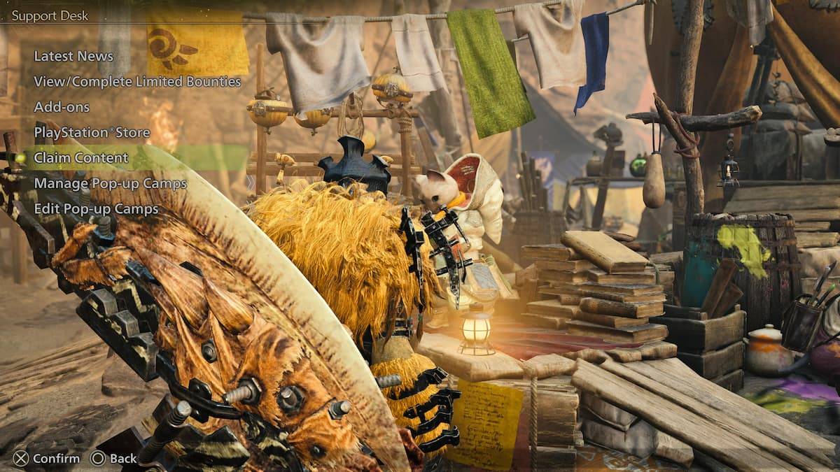 Come riscattare bonus e componenti aggiuntivi di preordine in Monster Hunter Wilds