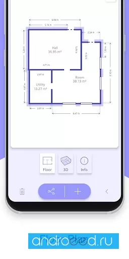 AR Plan 3D 定規 – Floor Plan 測定 スクリーンショット 2