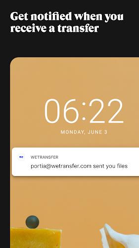 WeTransfer स्क्रीनशॉट 2