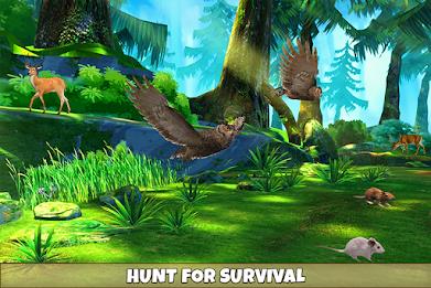 Owl Bird Simulator Birds Game 스크린샷 2