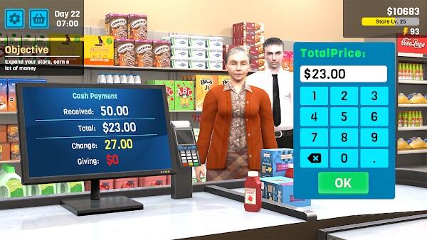 Manage Supermarket Simulator ဖန်သားပြင်ဓာတ်ပုံ 2