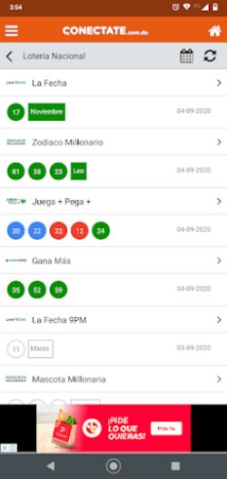 Conectate Loterías スクリーンショット 0