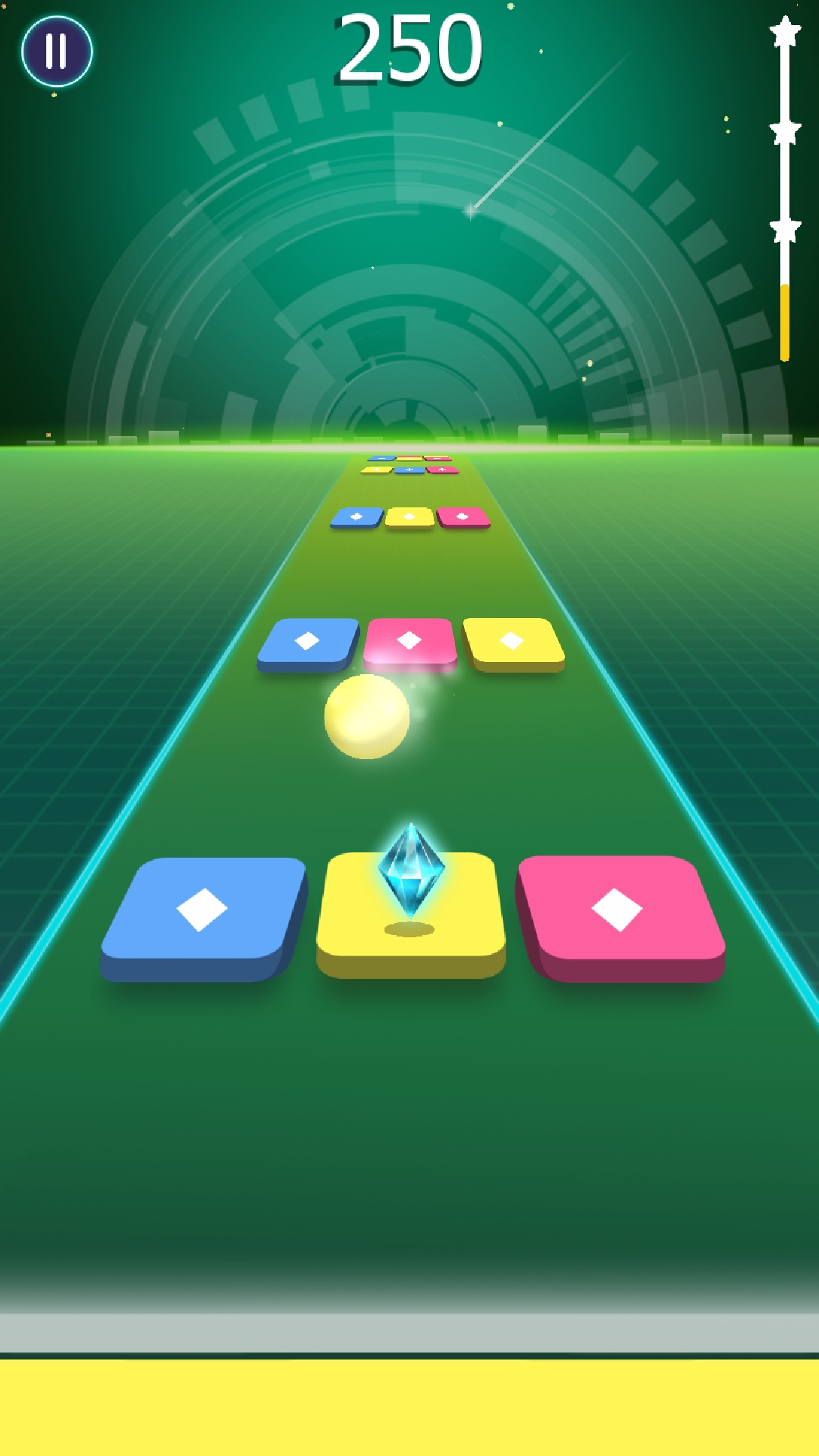 Beat Ball: Dancing Color Hop Screenshot 1