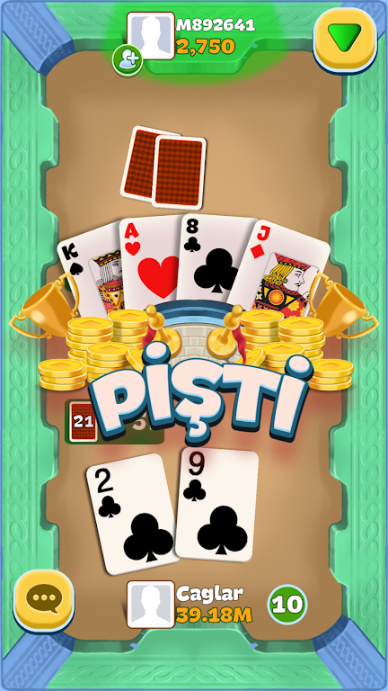 Pişti Master - Gerçek İnsanlar Screenshot 3