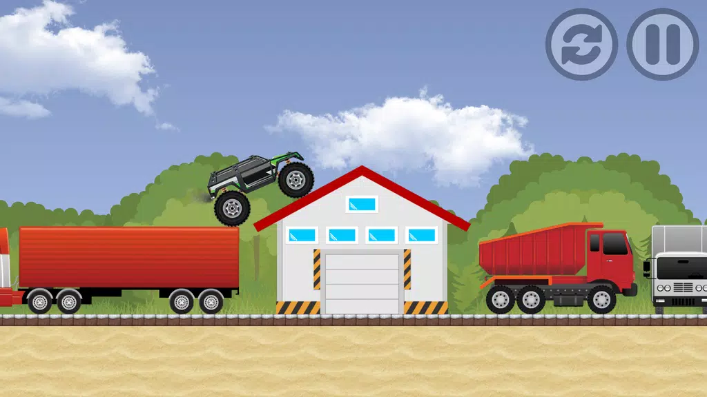 Monster Truck Racing Game スクリーンショット 3