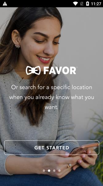 Favor: Texas Food Delivery 螢幕截圖 1