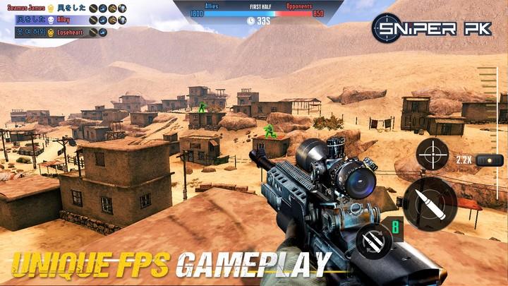 Sniper PK: Multiplayer Online 스크린샷 0