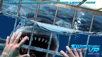 Swim Sharks Cage VR Simulator Screenshot 1