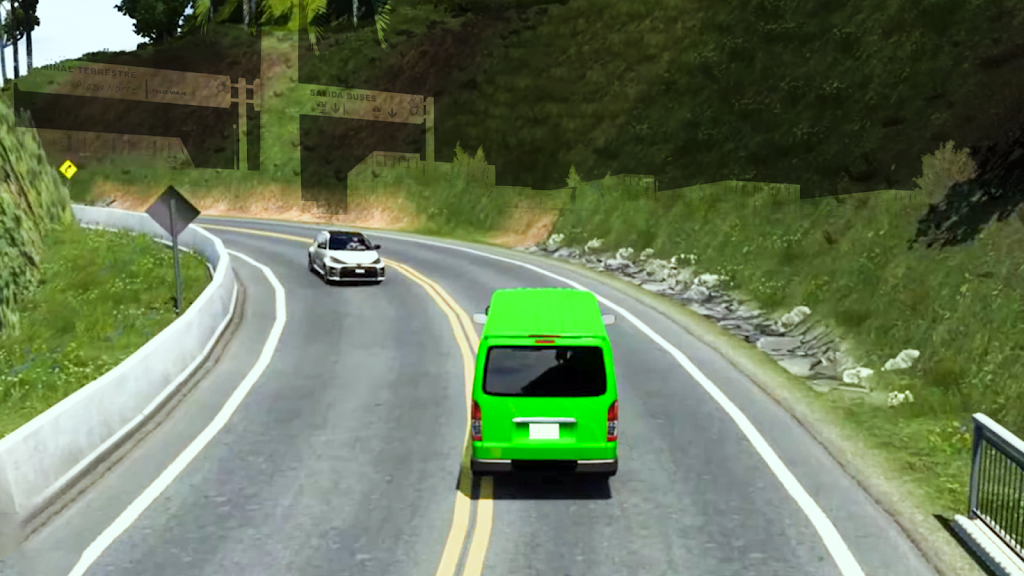 Indian Euro Van Simulator Game Captura de tela 2