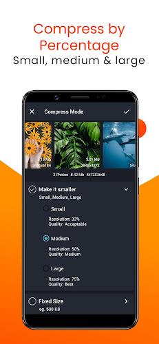 Compress Image Chitro: KB, MB, 螢幕截圖 2