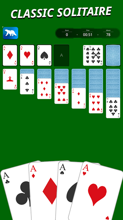 Solitaire - 3 in 1 Card games 스크린샷 0