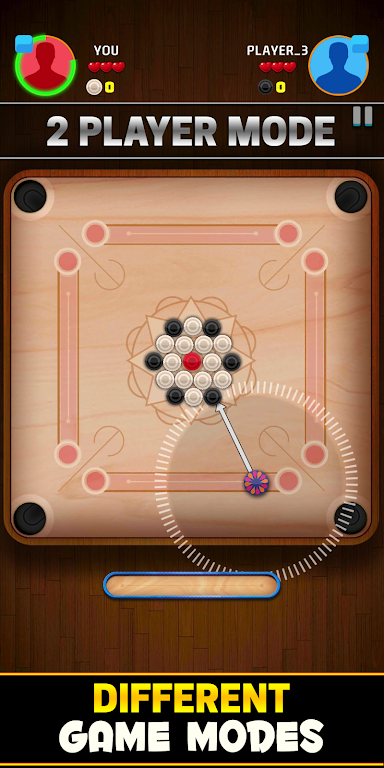 Carrom Offline : Pool City Captura de pantalla 1