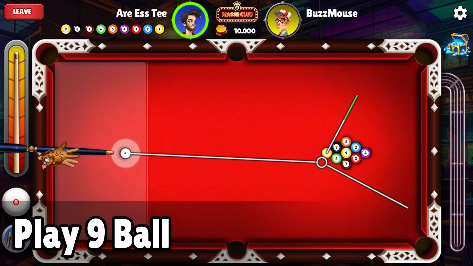 PoolStrike 8 ball pool offline Schermafbeelding 1