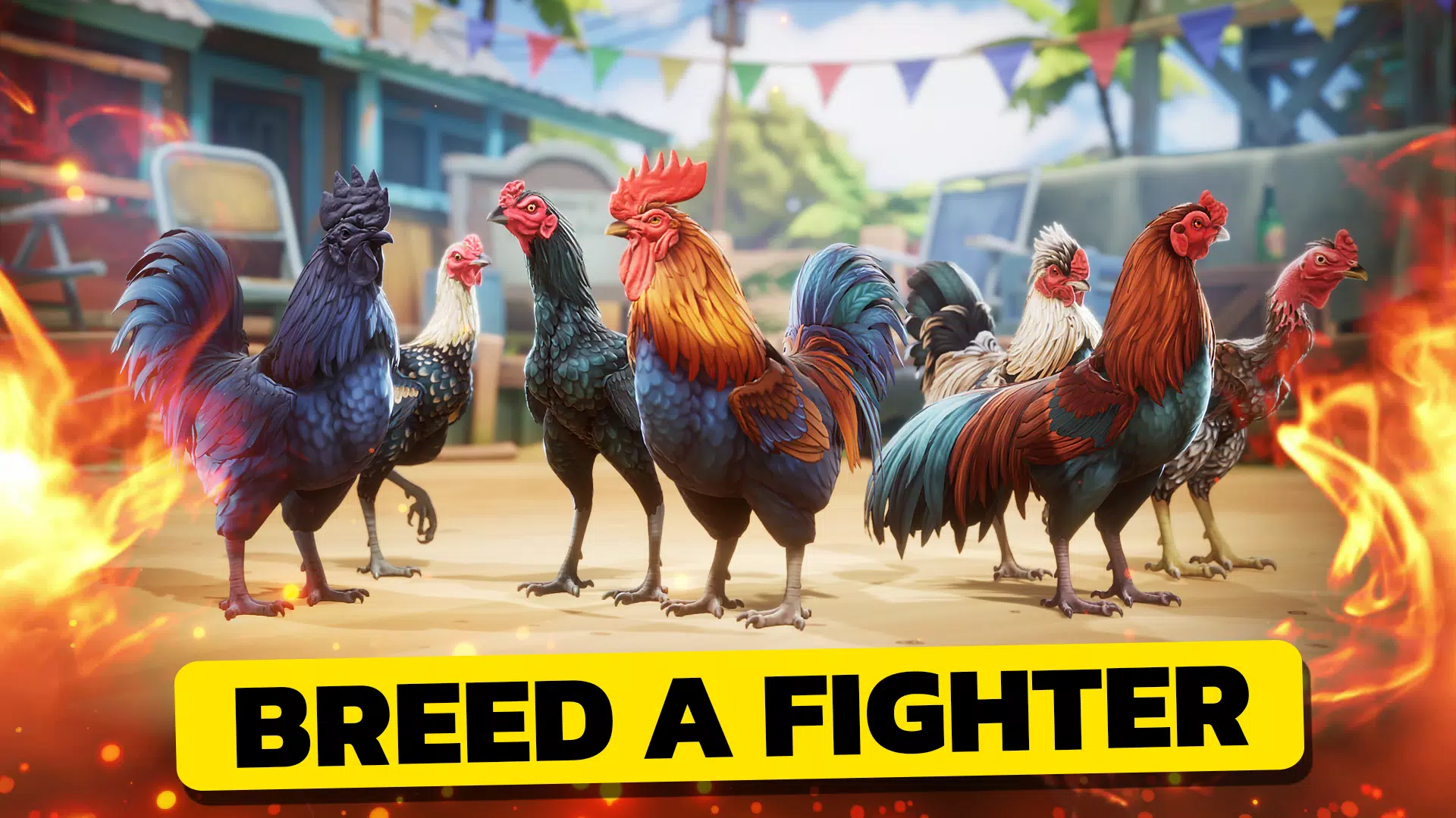 Rooster Fights 螢幕截圖 1