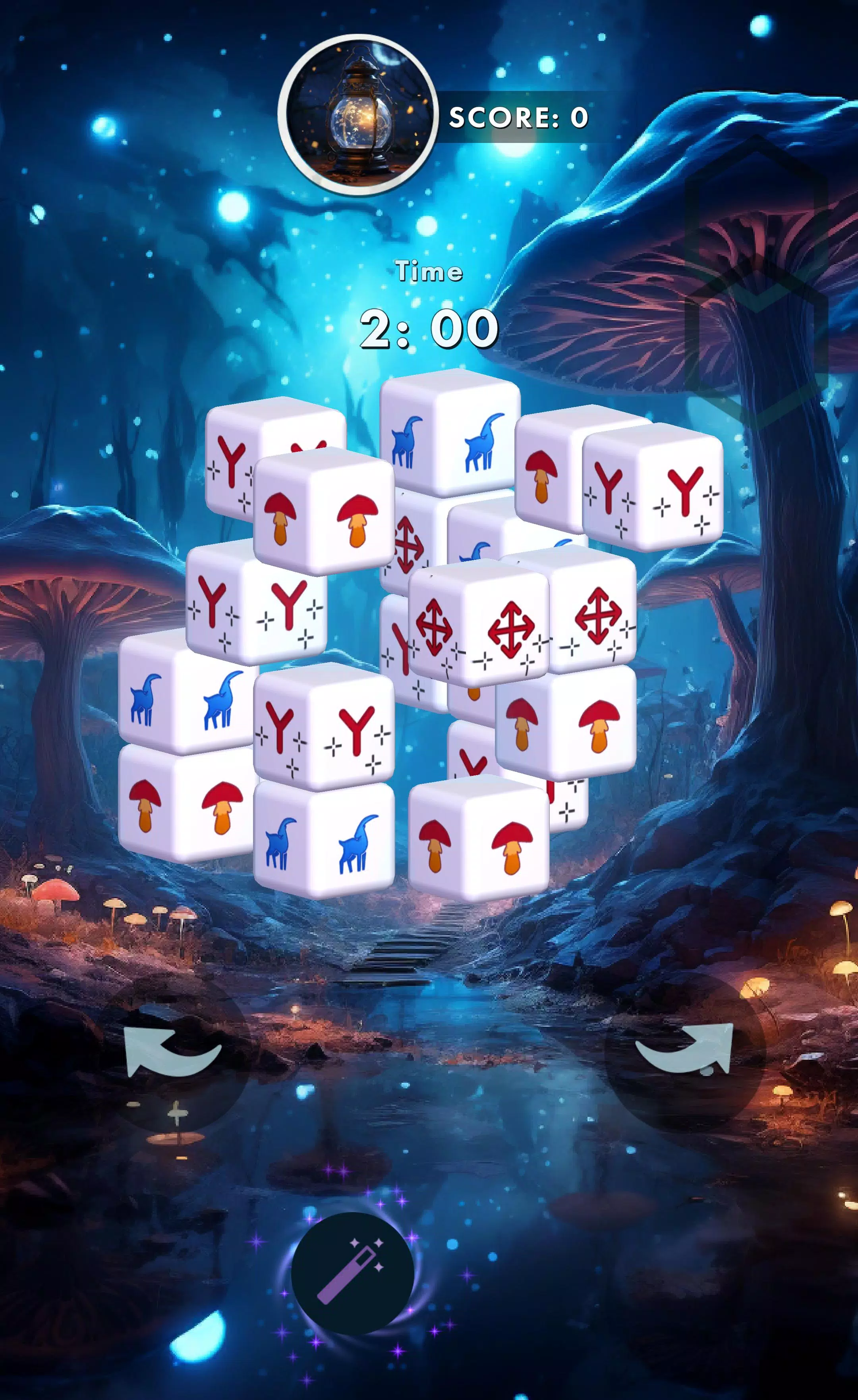 Mystic Mahjong tile match Screenshot 2