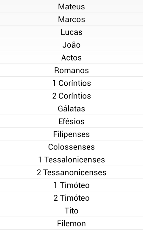 Portuguese Audio Bible Captura de tela 1