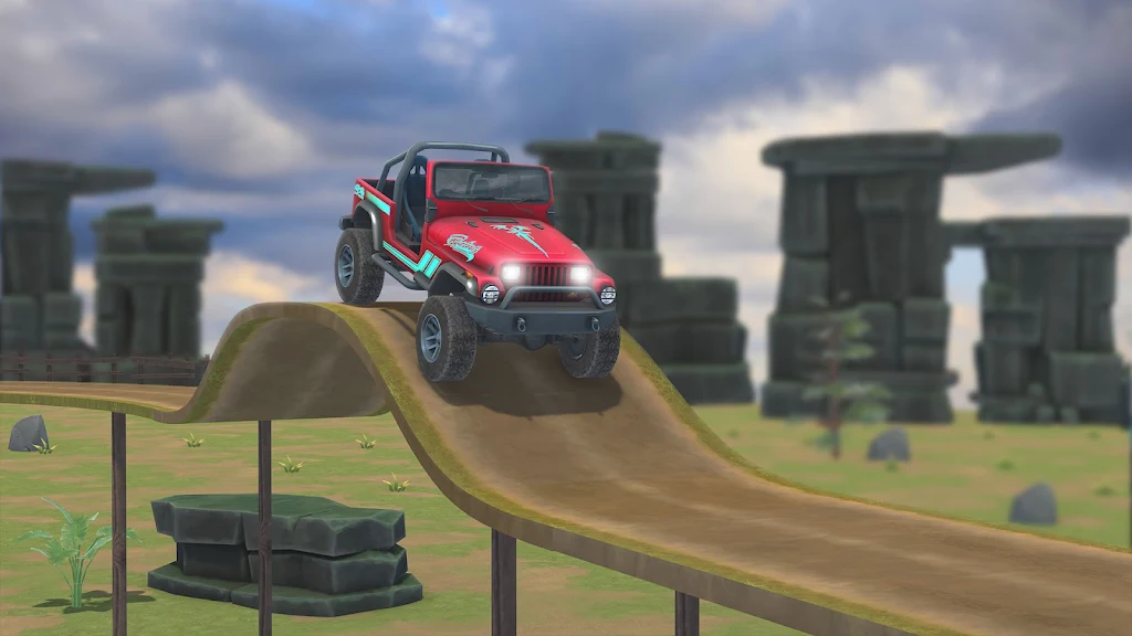 Mountain Hill Offroad Parking 螢幕截圖 0