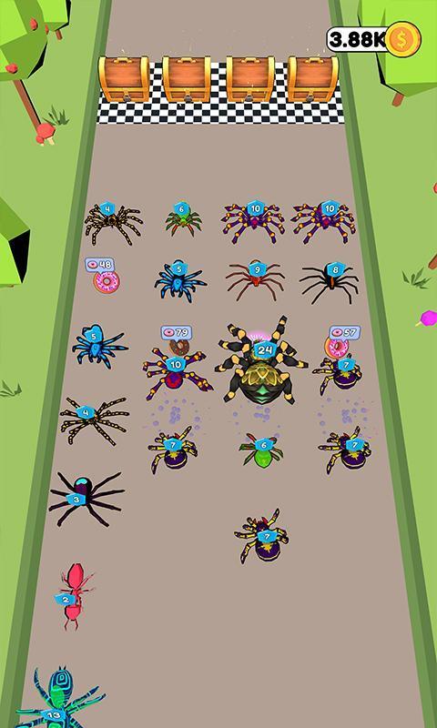 Merge Ants: Underground Battle Screenshot 2