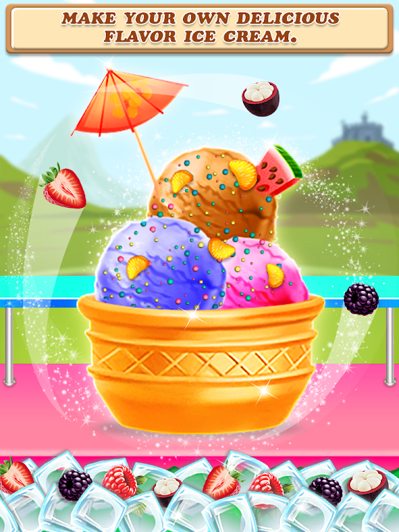 Street Ice Cream Shop Game Screenshot 3