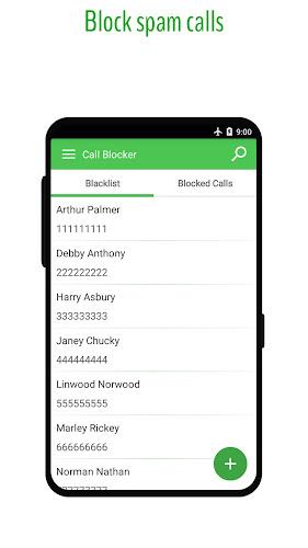 Phone Call Blocker - Blacklist Ảnh chụp màn hình 0