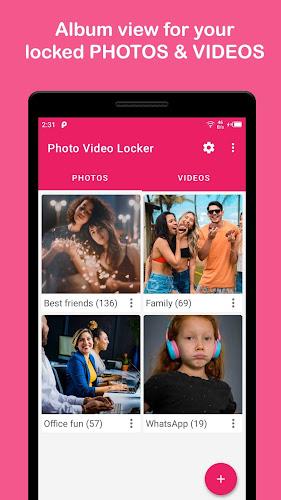 Schermata Photo locker and Video Locker 0