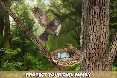 Owl Bird Simulator Birds Game 스크린샷 3