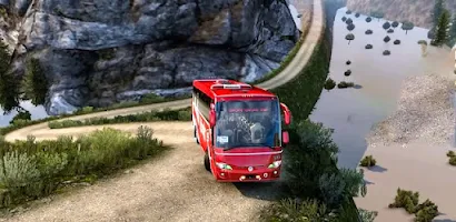 Coach Drive Simulator Bus Game Ảnh chụp màn hình 0