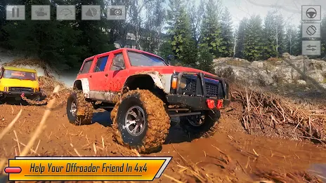 Offroad Driving Jeep Simulator Zrzut ekranu 1