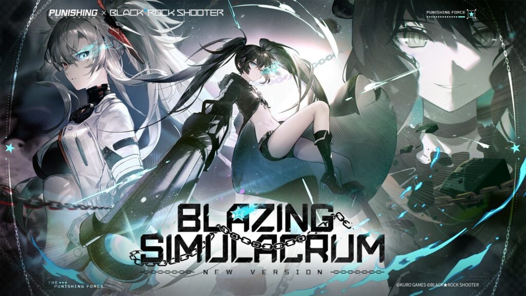 Black★Rock Shooter se une a Grey Raven en la actualización Blazing