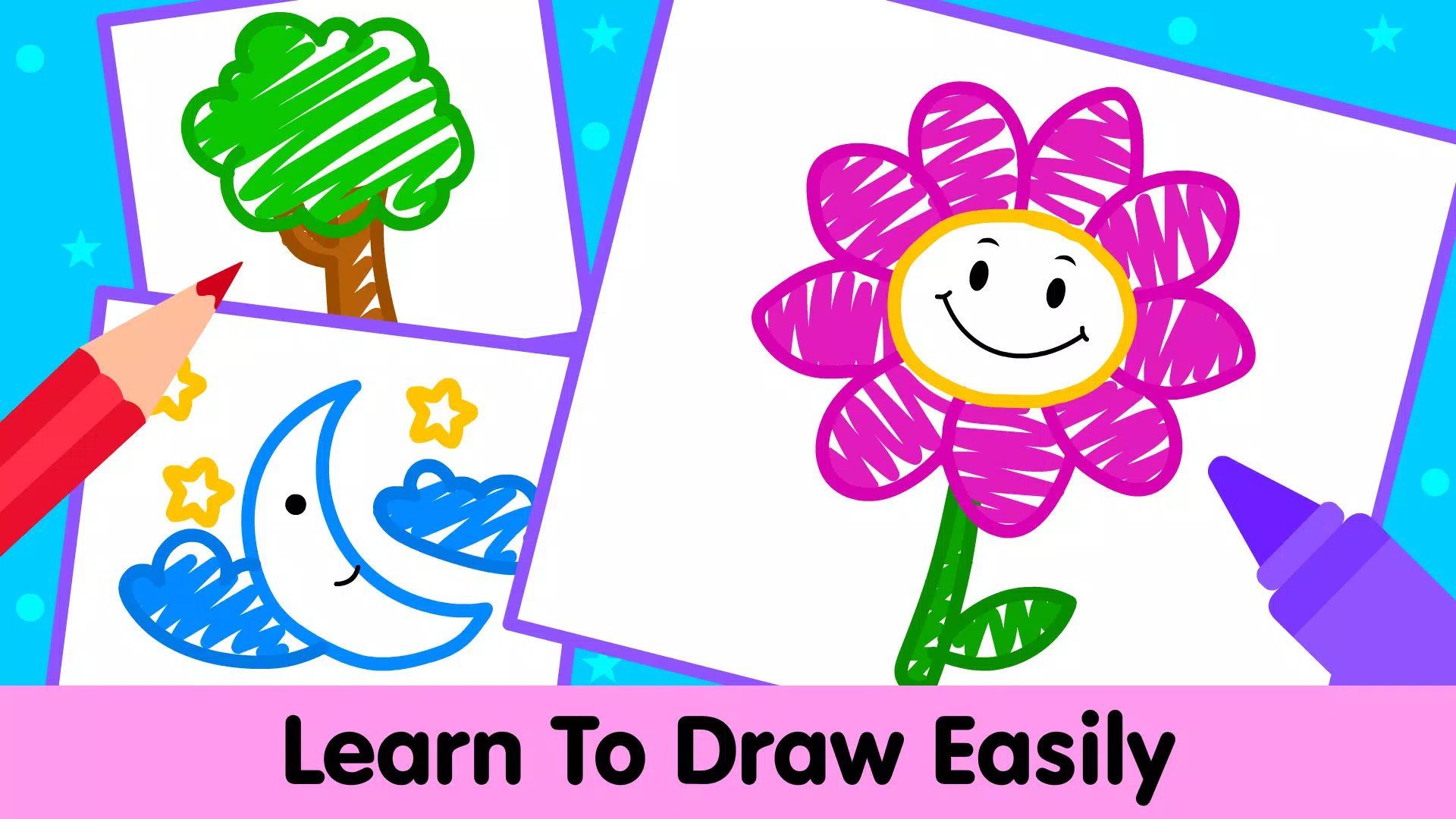 Kids Drawing & Painting Games Capture d'écran 1