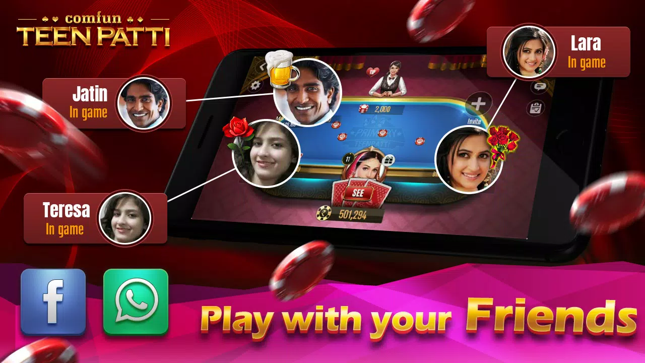 Teen Patti Comfun Card Online 螢幕截圖 0