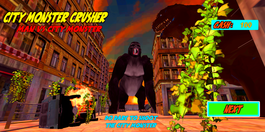 Gorilla Kong Kaiju City Beasts Screenshot 0