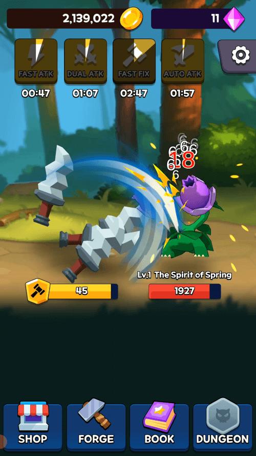 Sword Clicker Screenshot 2