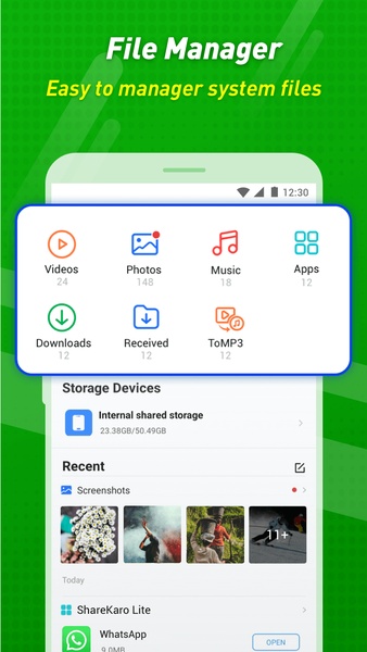 ShareKaro Lite: File Share App Screenshot 2