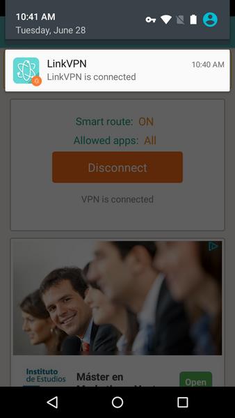 LinkVPN Screenshot 3